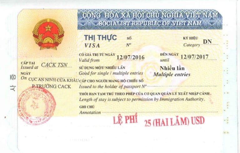 Vietnam Business Visa in New Zealand