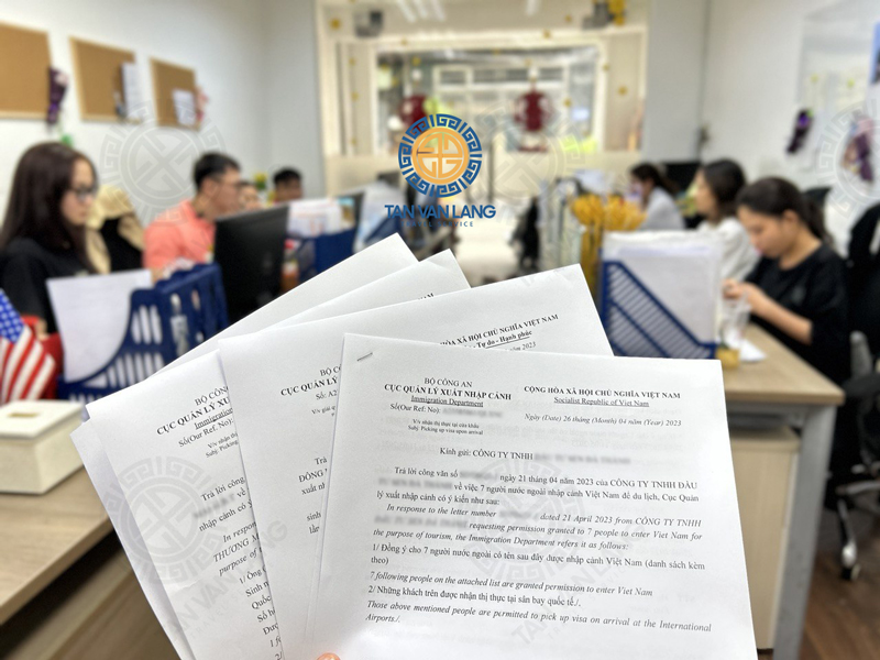 Dịch vụ bảo lãnh xin visa nhập cảnh cho người nước ngoài vào Việt Nam