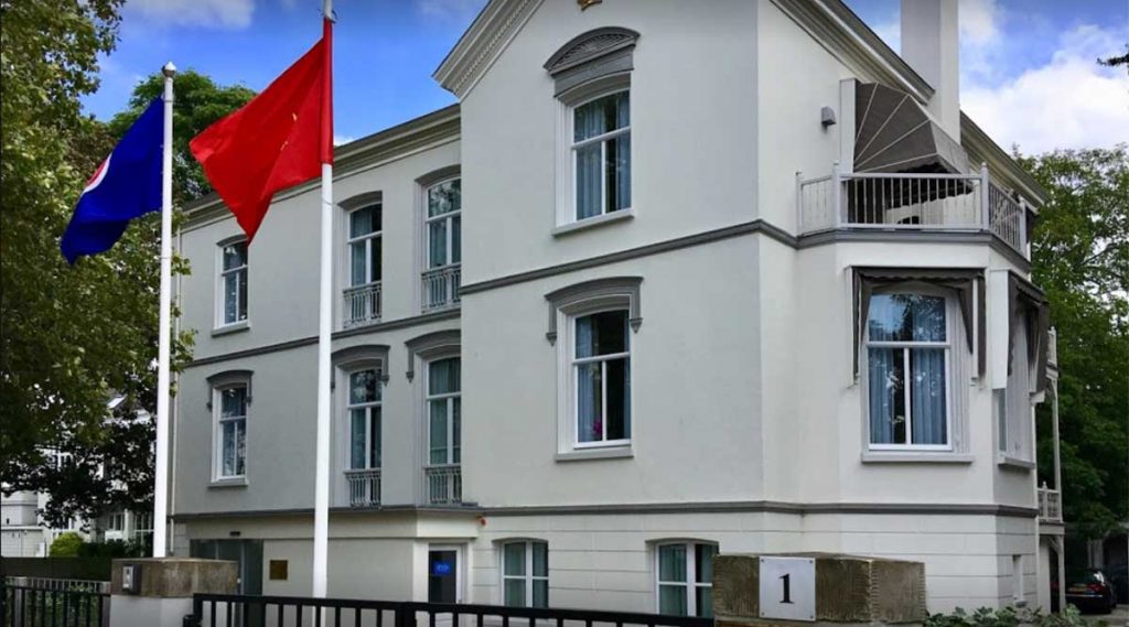 Overzicht van de Vietnamese ambassade in Nederland